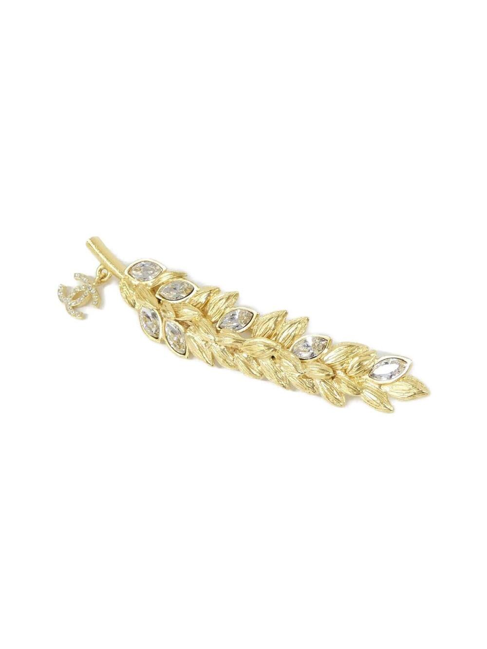 Chanel Brooch Gold-Tone Metal #346797C11B